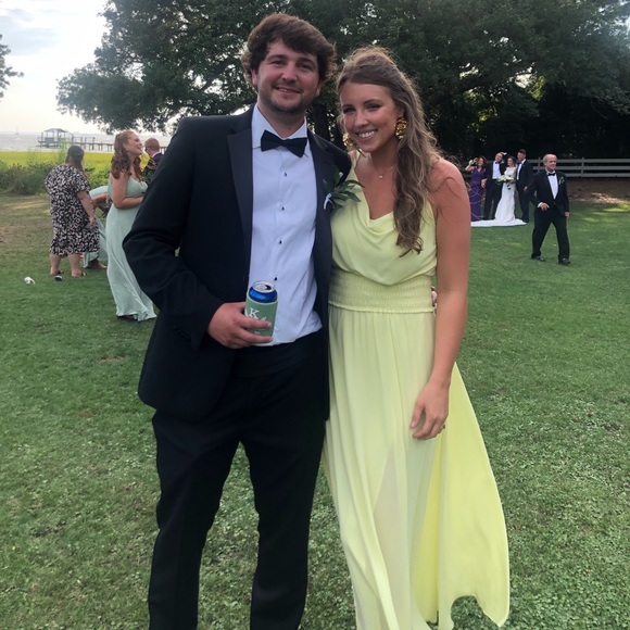 BCBG Cowl Neck Gown - Picture 4 of 4